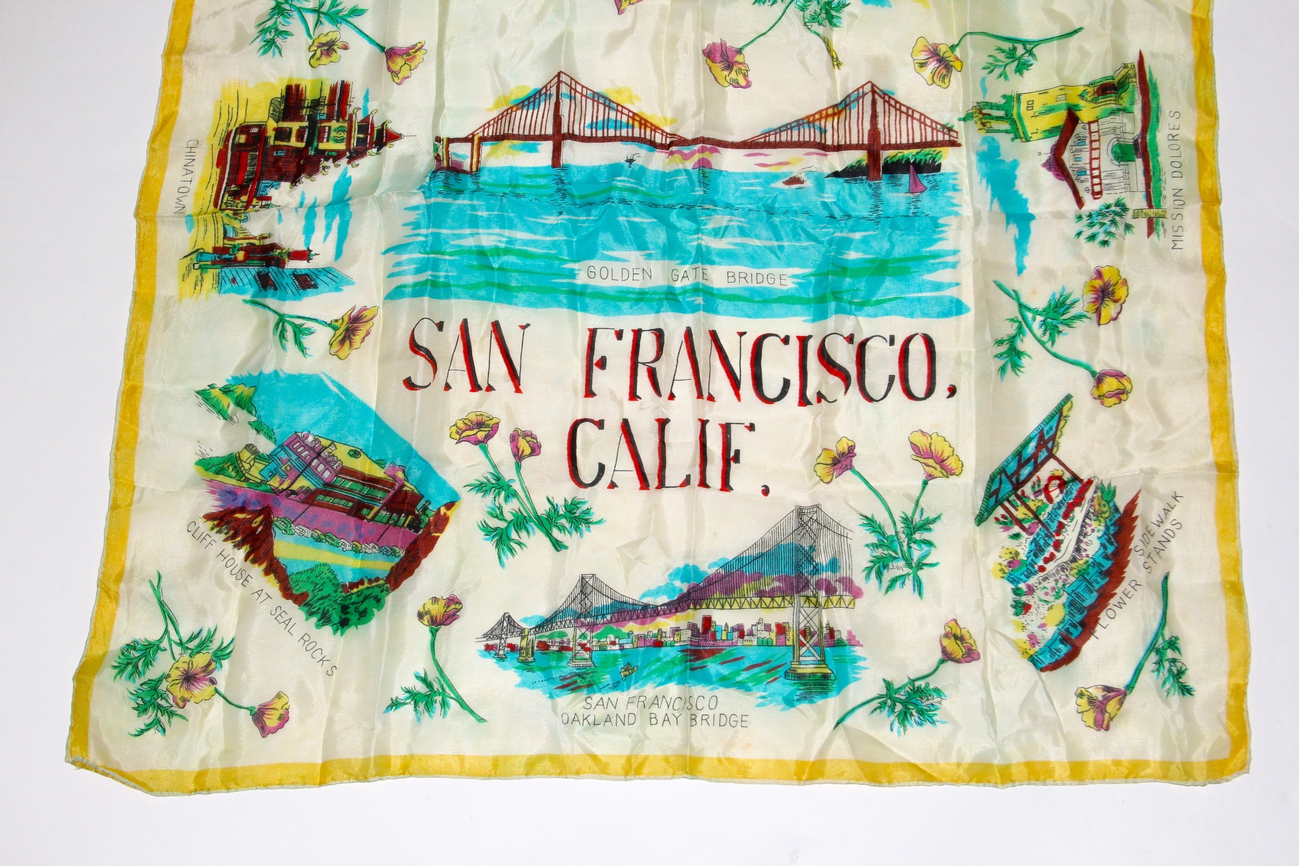 California Souvenir Scarves