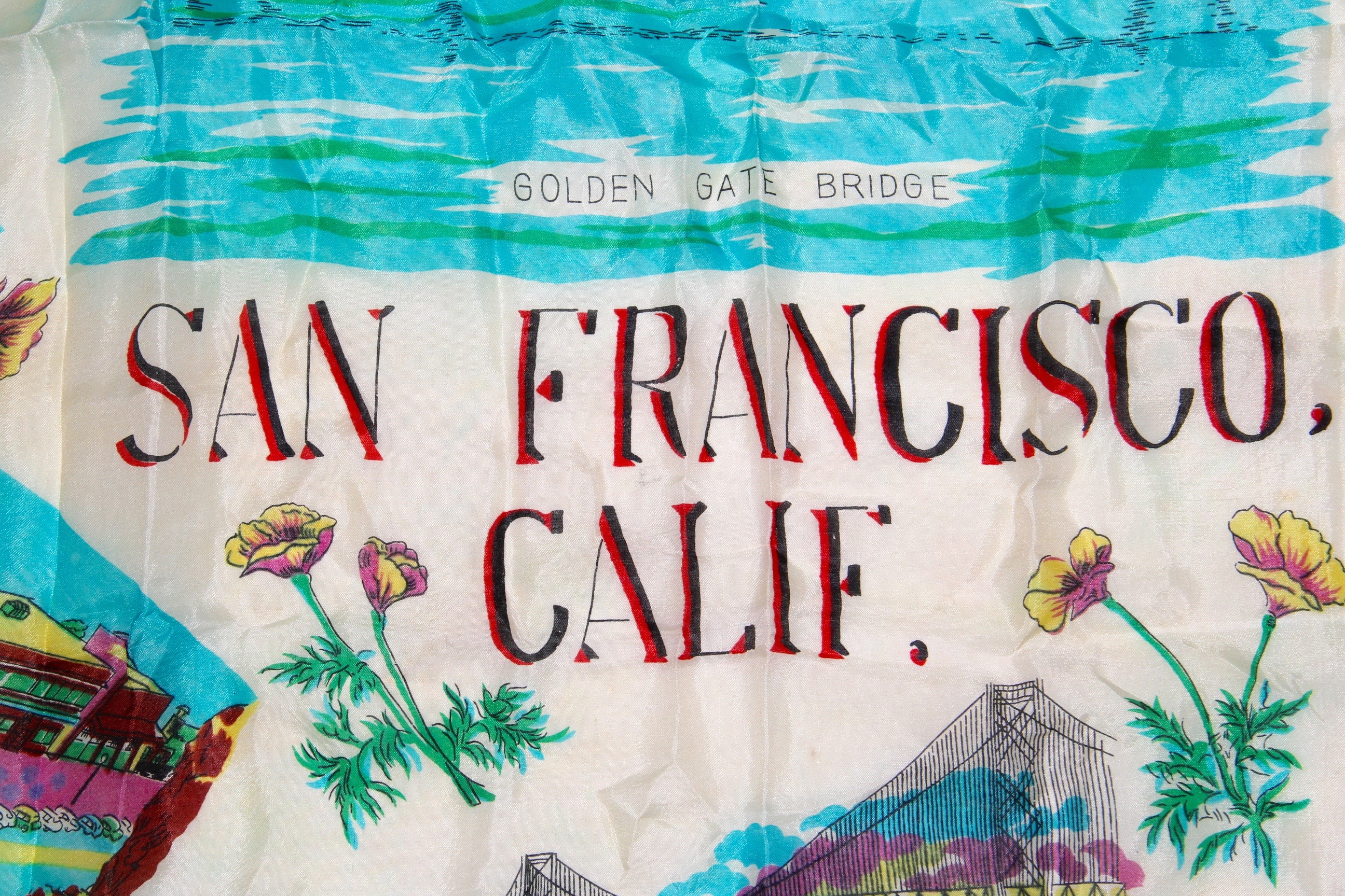California Souvenir Scarves