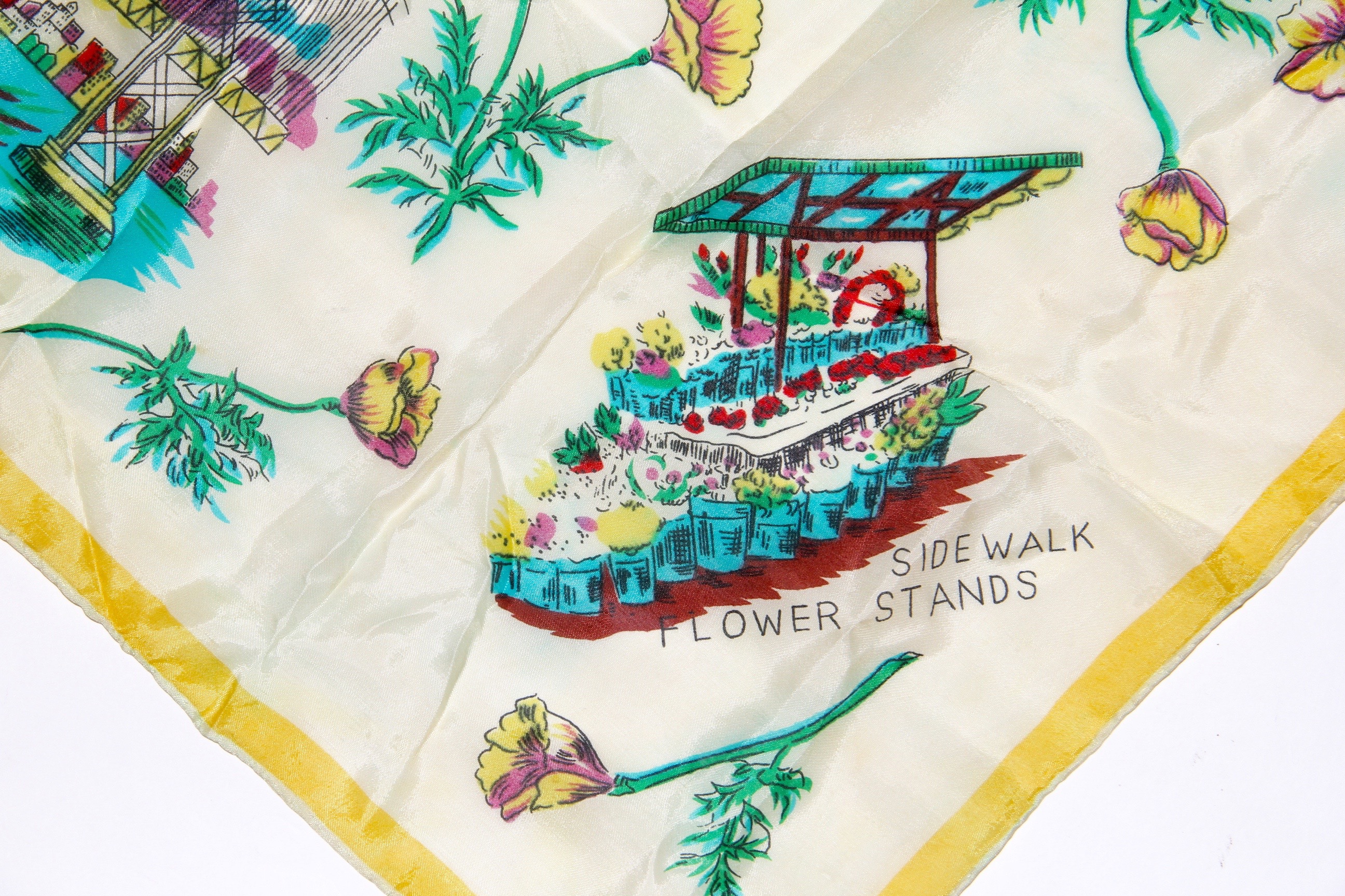 California Souvenir Scarves