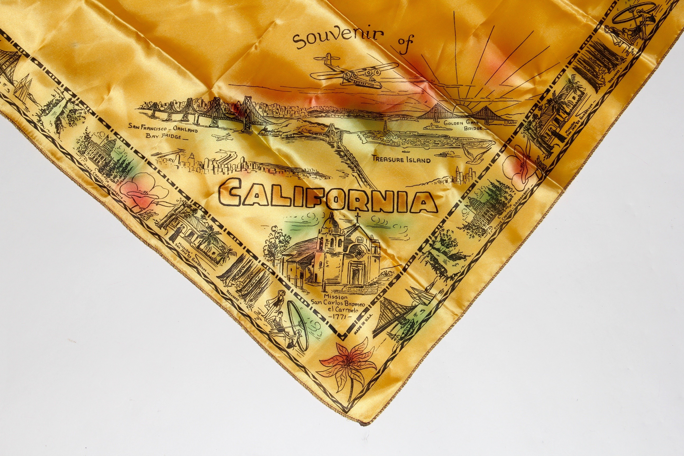 California Souvenir Scarves