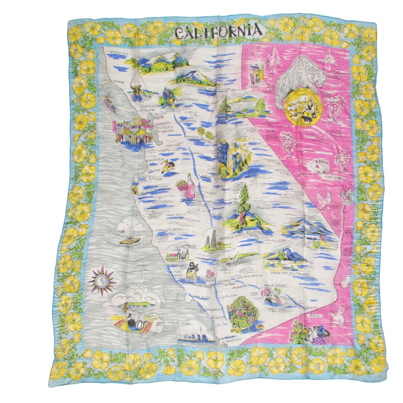 California Souvenir Scarves
