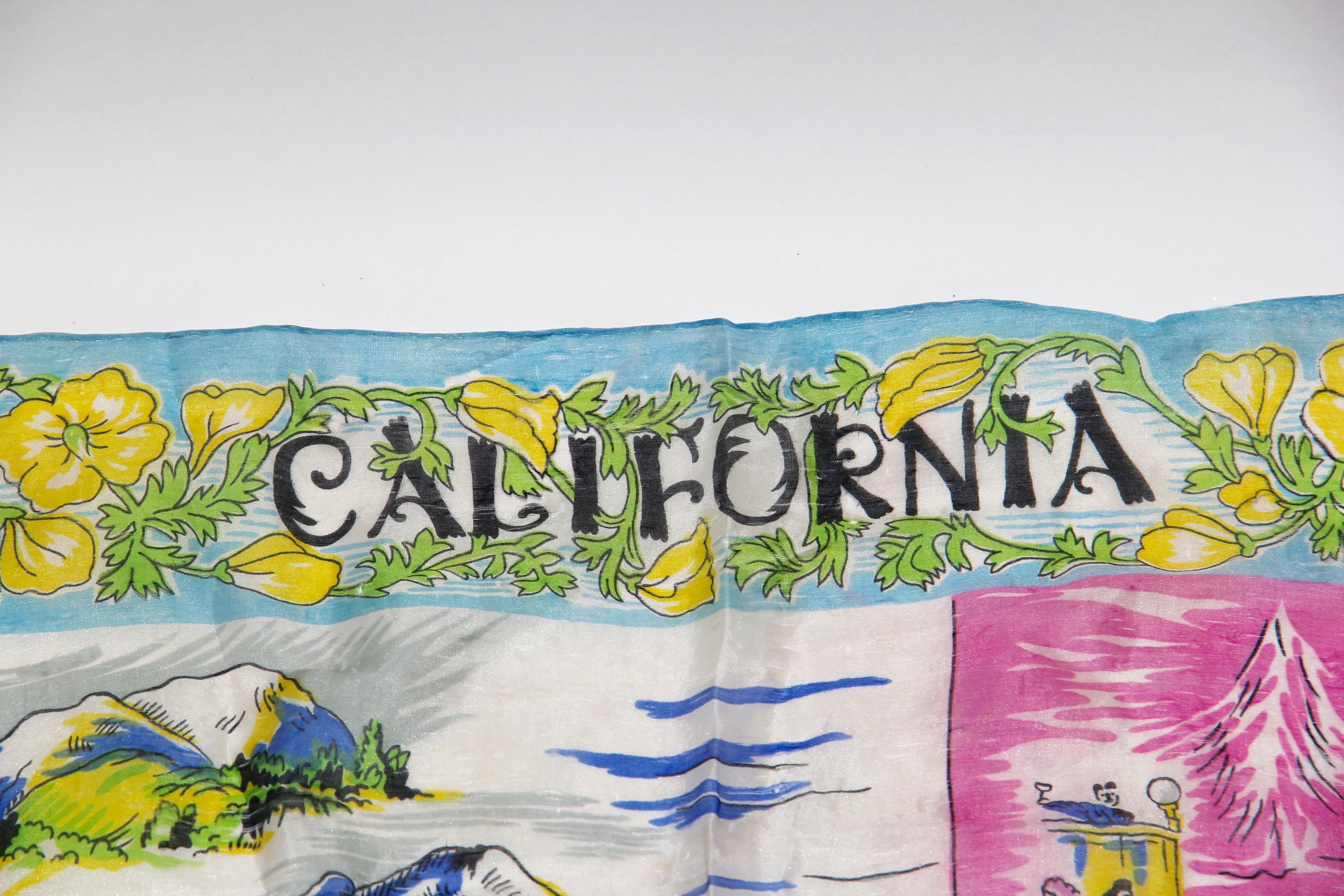 California Souvenir Scarves