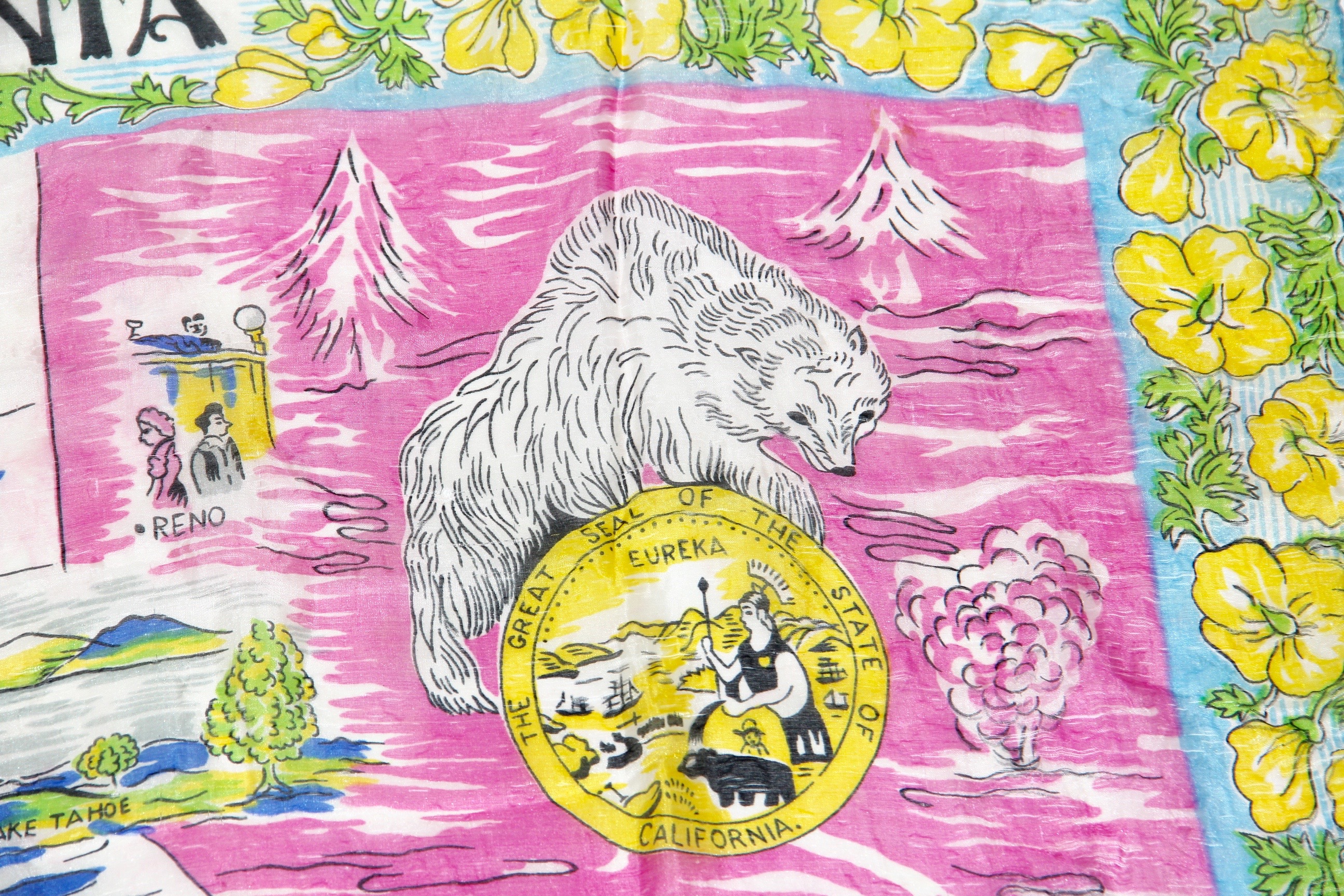 California Souvenir Scarves