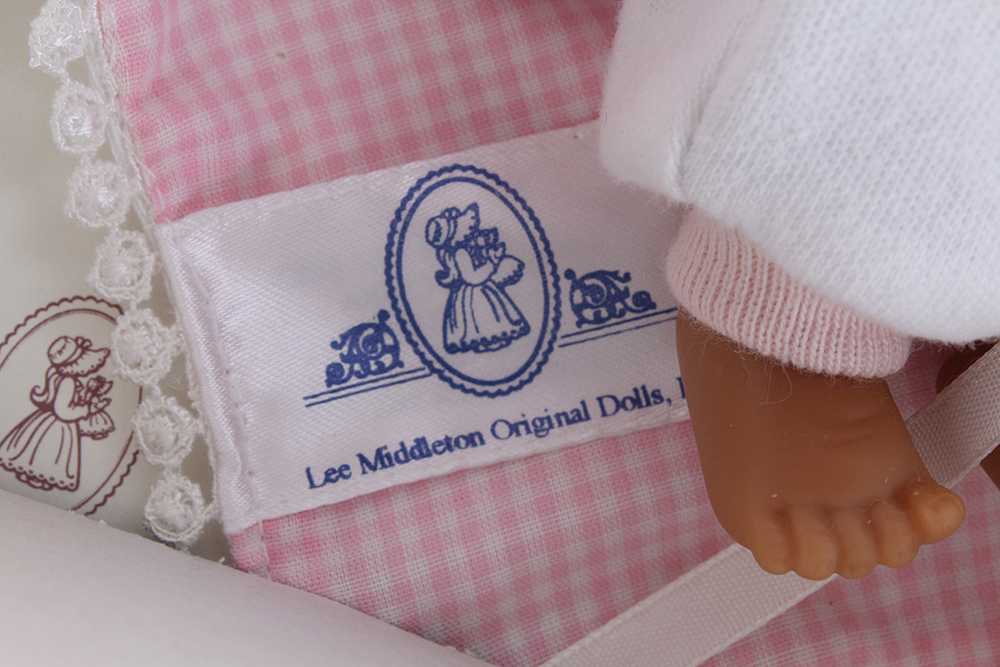 2002 Lee Middleton "Baby & Me" Doll and Travel Case