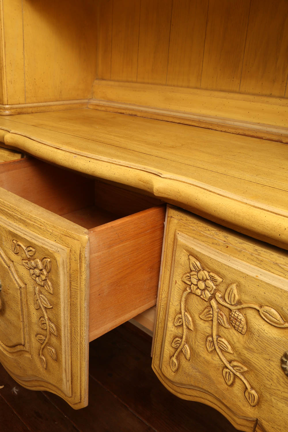 French Provincial Style China Cabinet