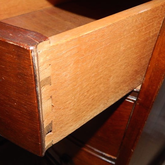 Vintage Wood Desk and Chair