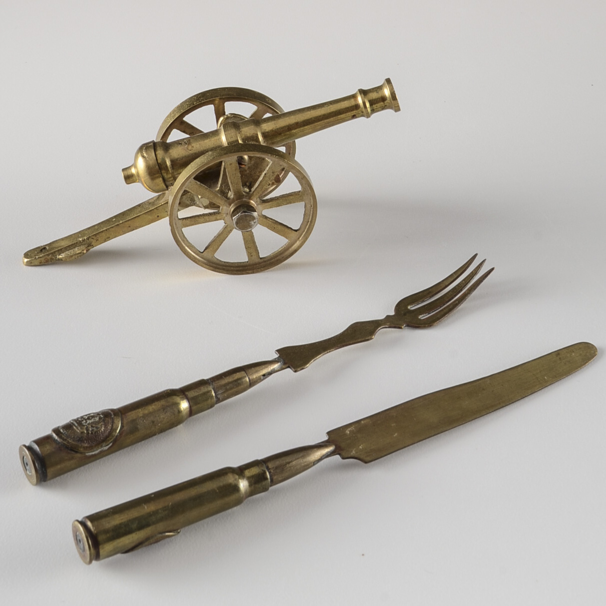 First World War Trench Art Knife and Fork