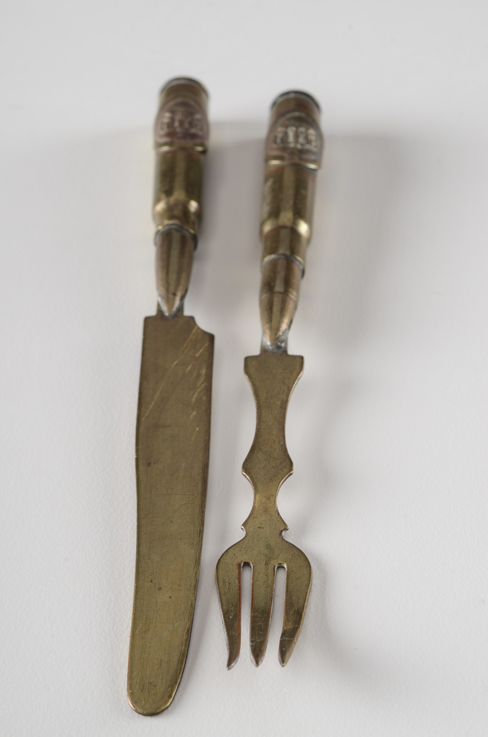 First World War Trench Art Knife and Fork