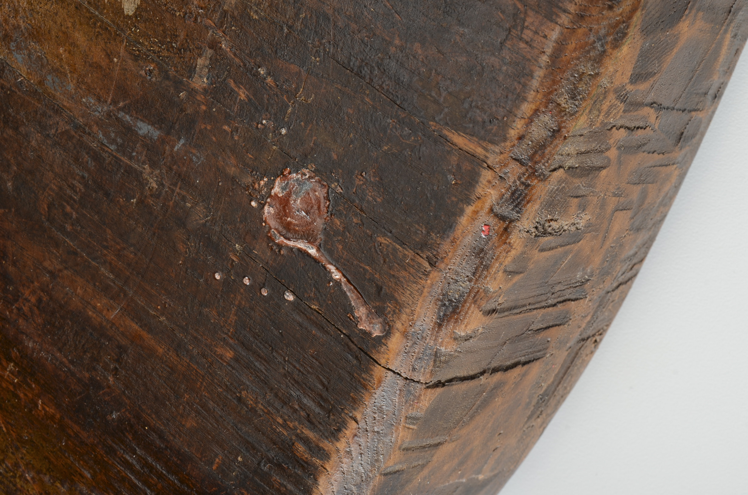 Chinese Carved Wood Trough