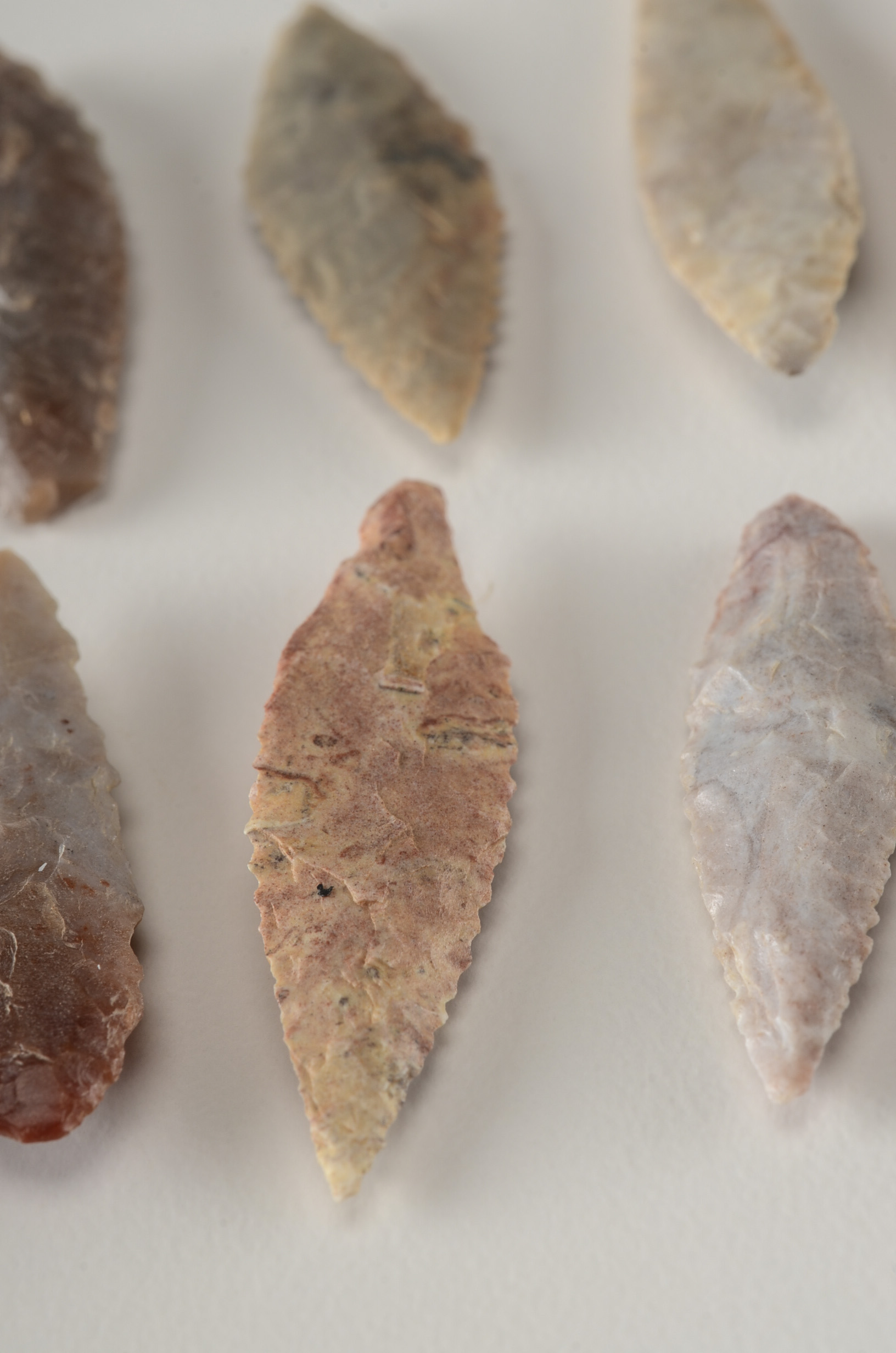 Bag of Stone Arrowheads