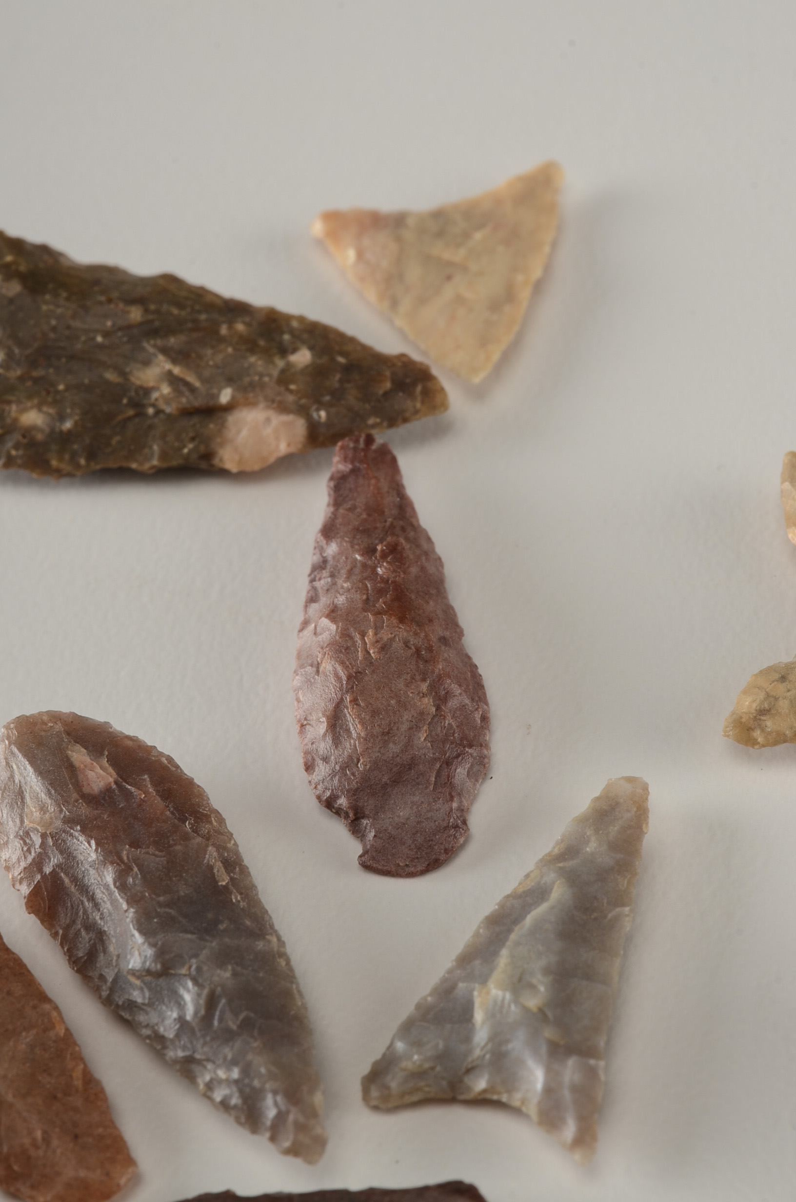 Bag of Stone Arrowheads