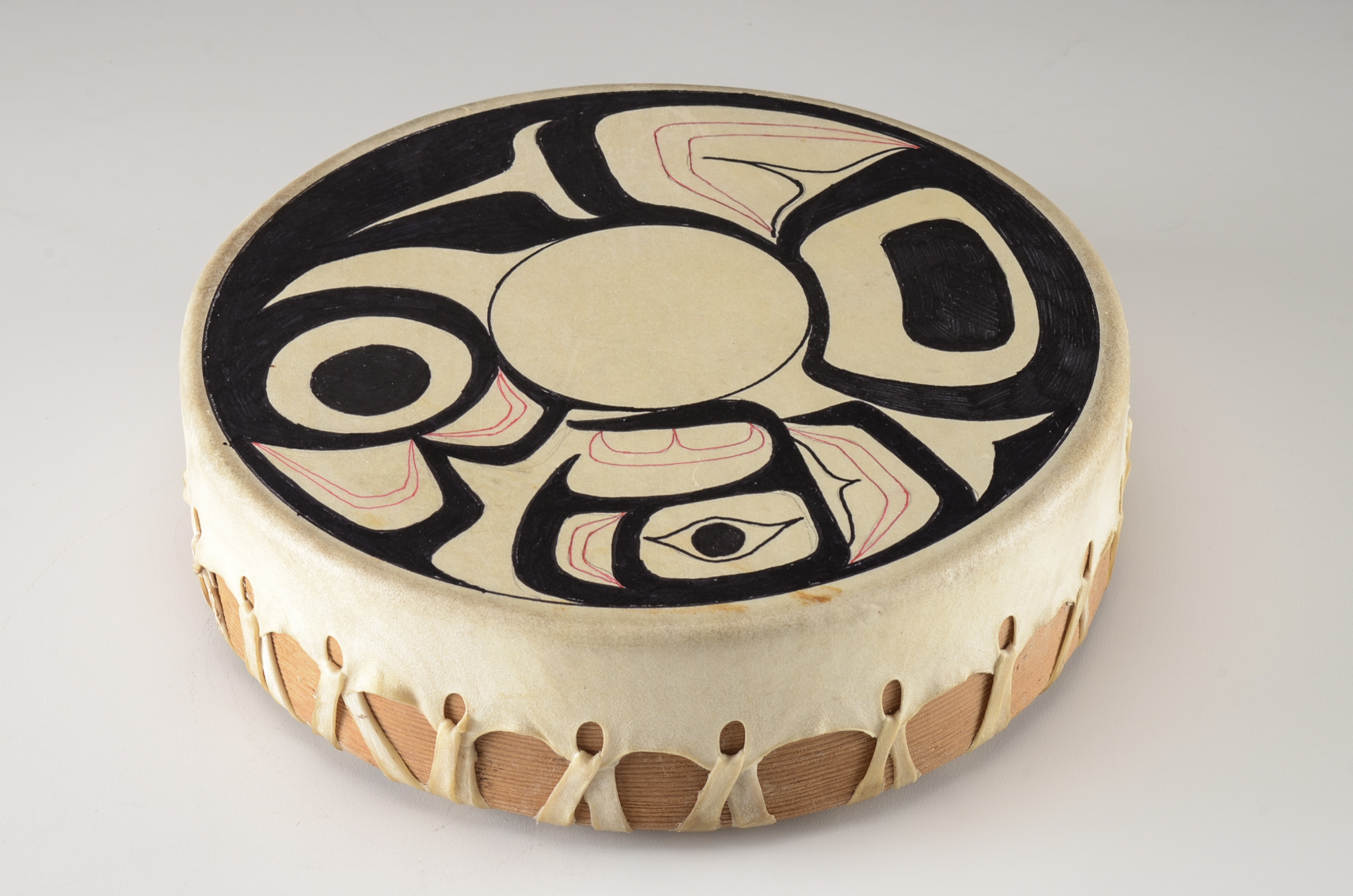 Native American Style Drums and Mallet