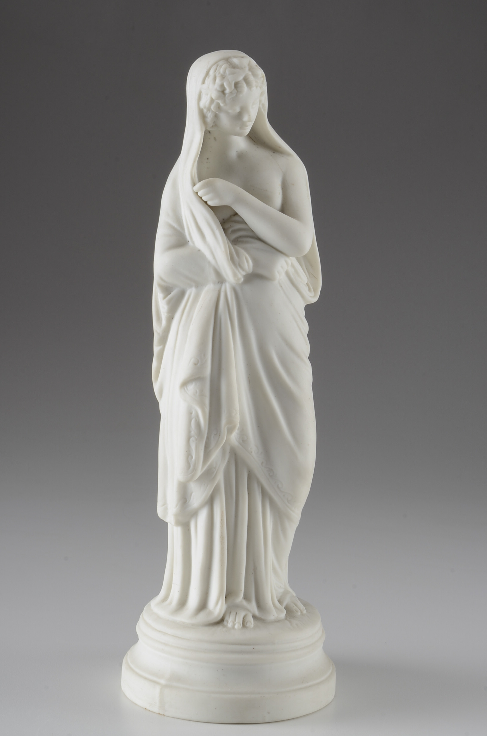 Three Victorian Parian Figurines