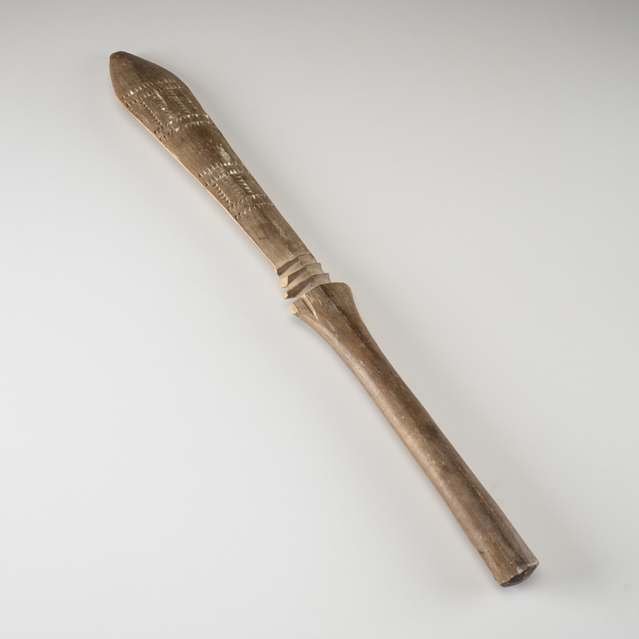 African Ceremonial Wood Sword