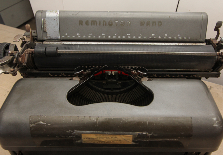 Vintage Remington Rand Typewriter