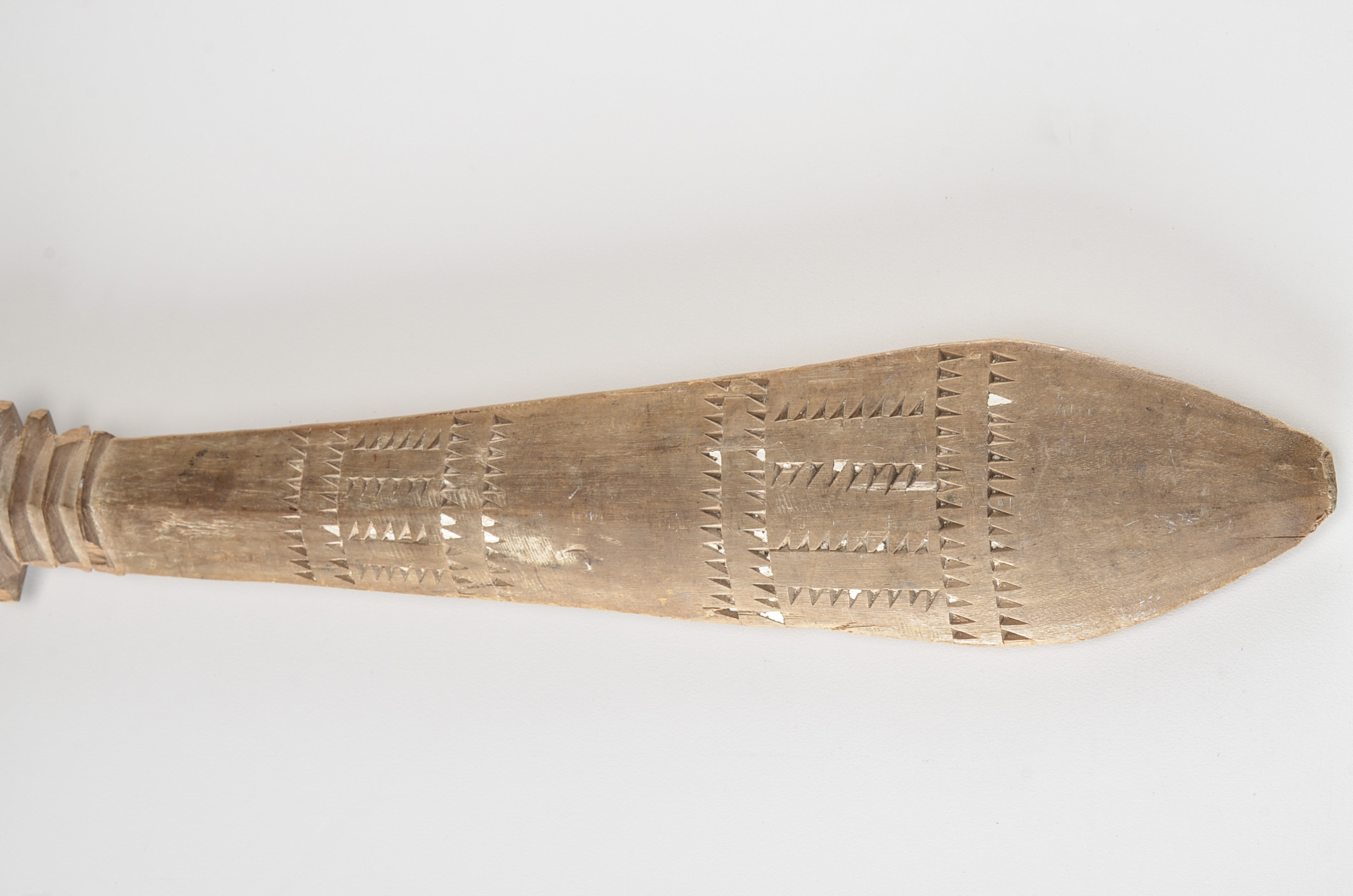 African Ceremonial Wood Sword