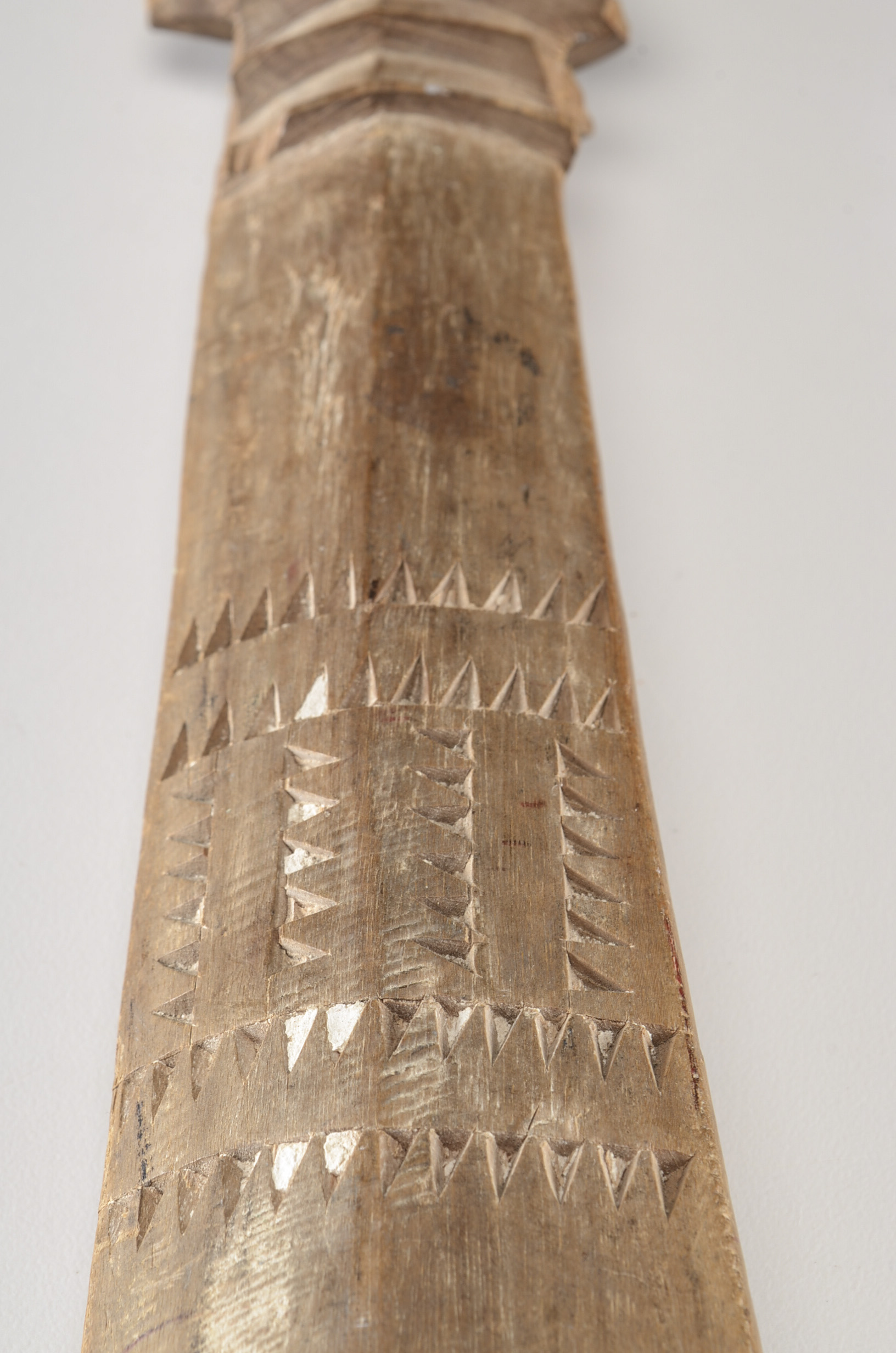 African Ceremonial Wood Sword