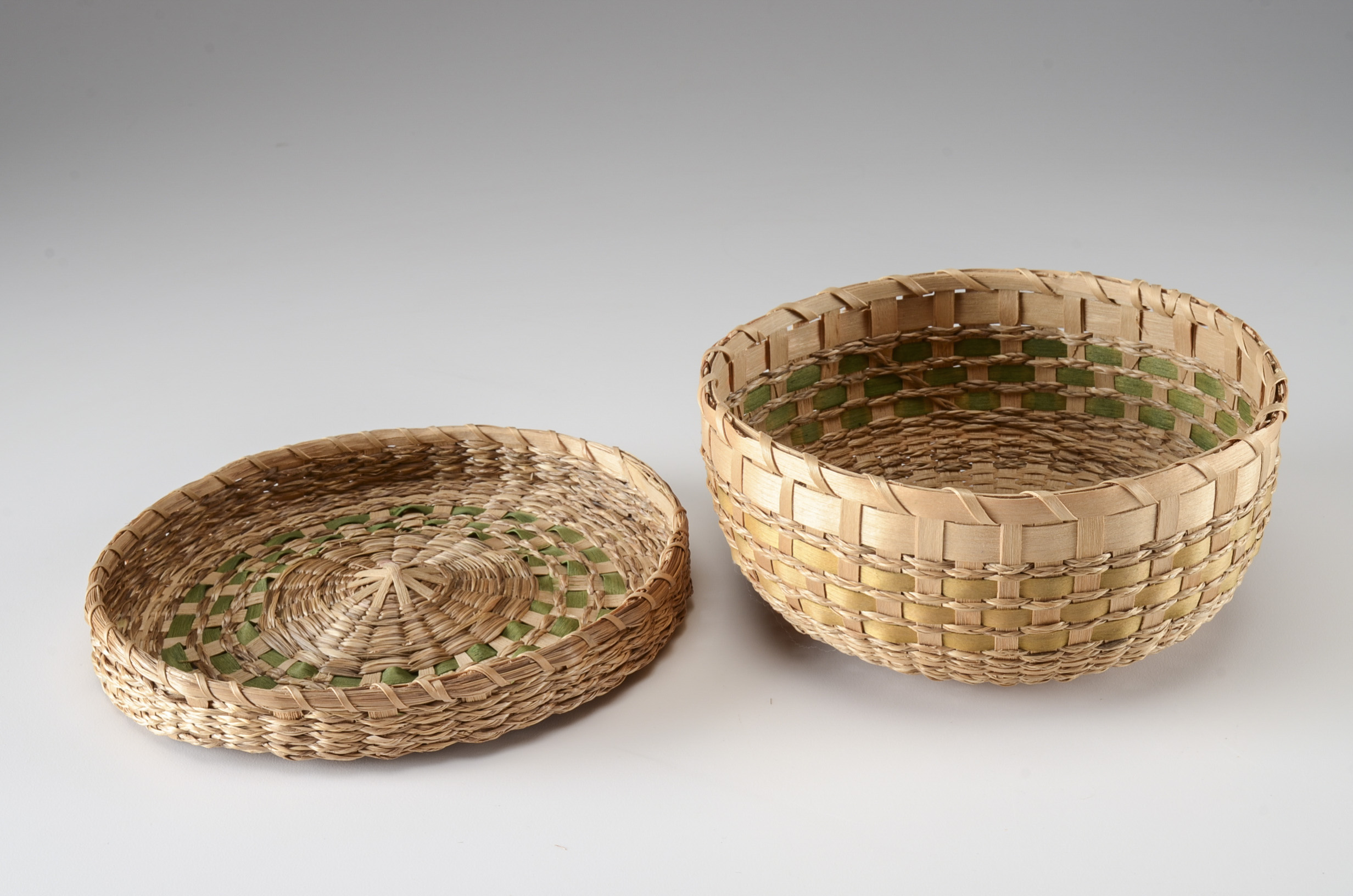 Four Native American Woven Baskets