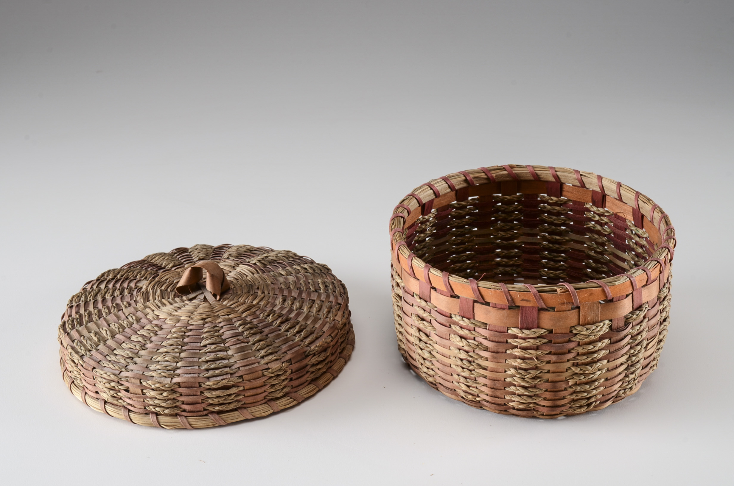 Four Native American Woven Baskets