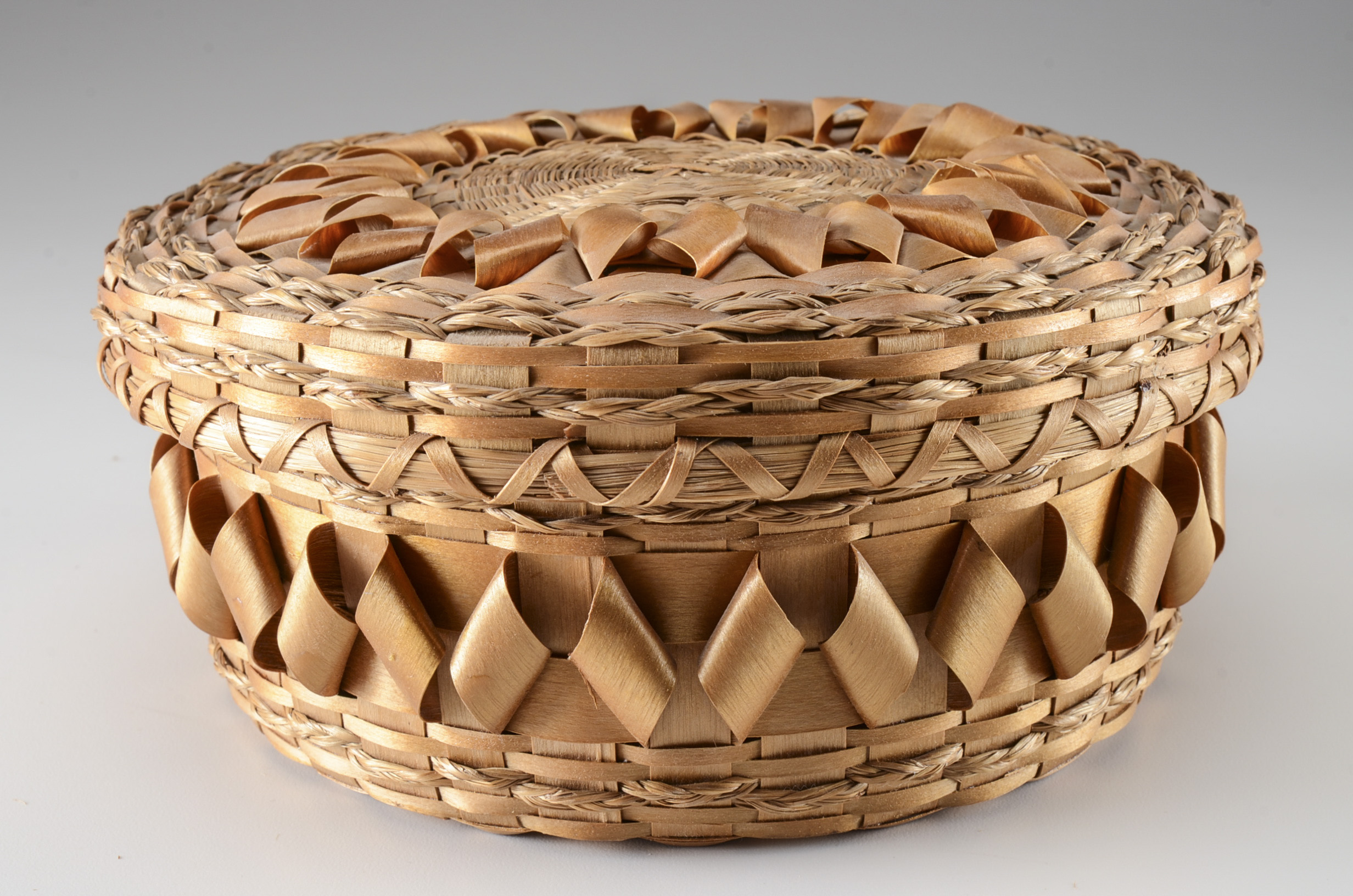 Four Native American Woven Baskets