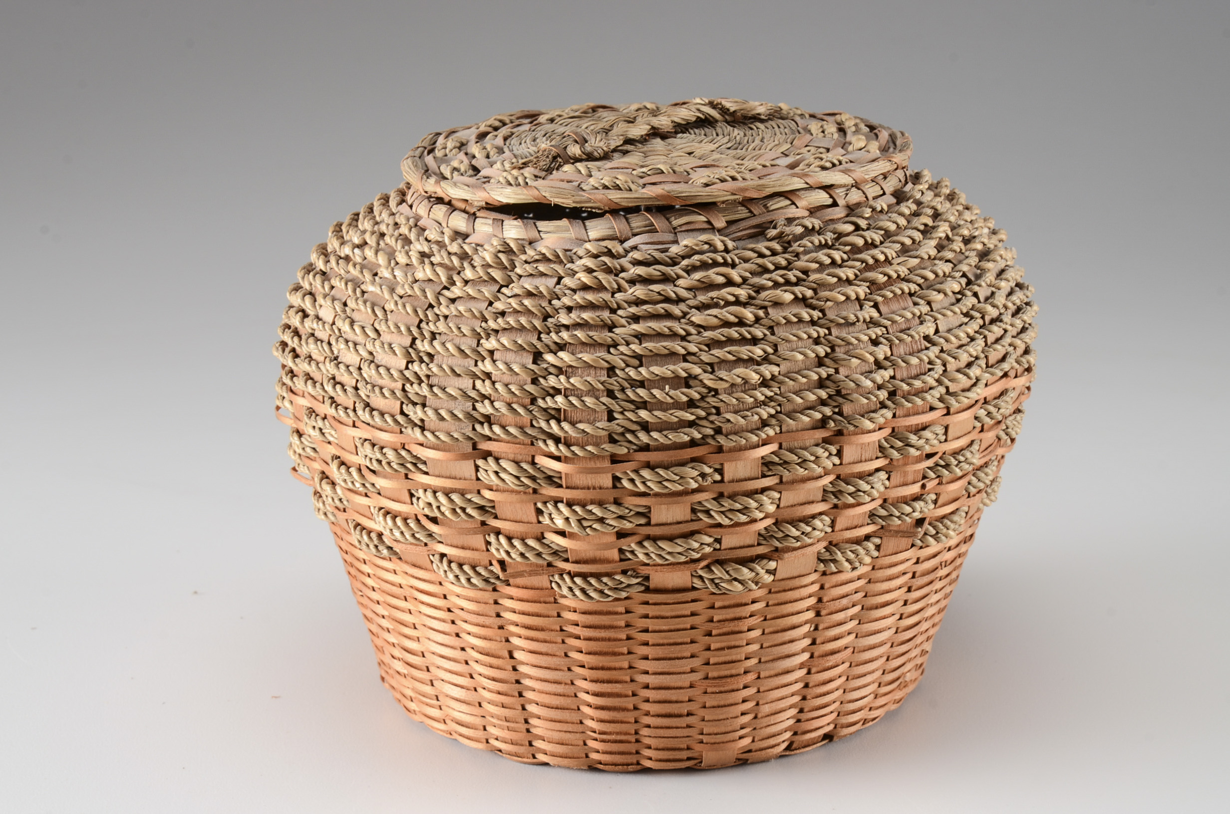Four Native American Woven Baskets