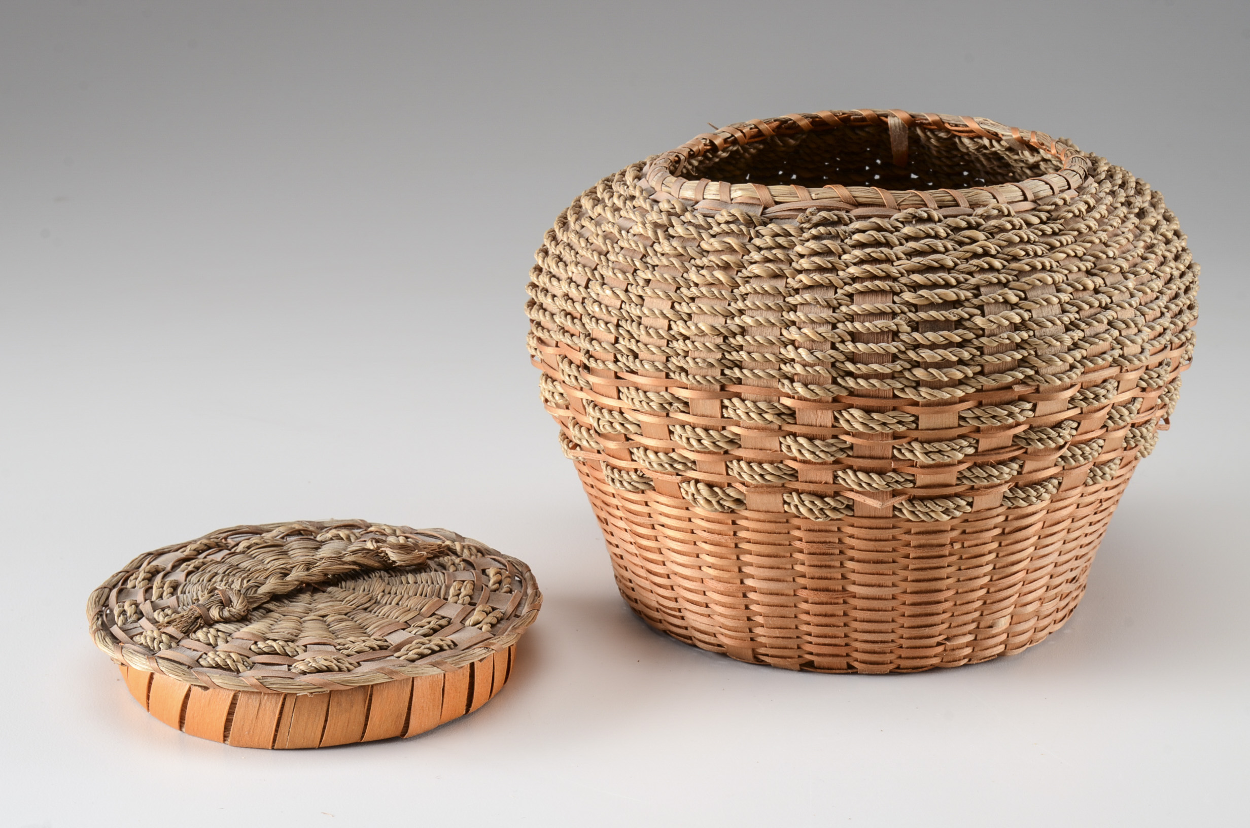 Four Native American Woven Baskets