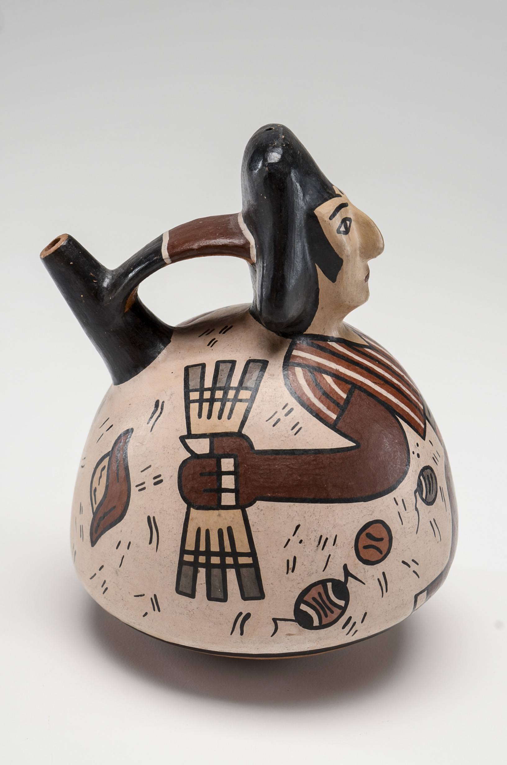 Figural Pottery Vessel