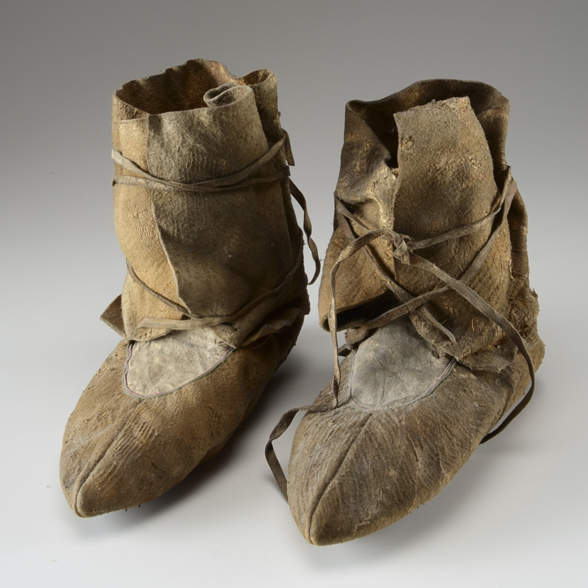 Pair of Antique Leather Boots