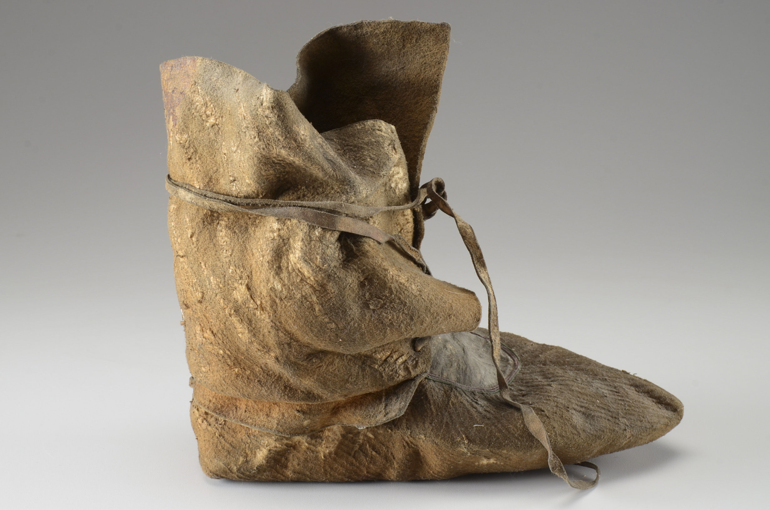 Pair of Antique Leather Boots