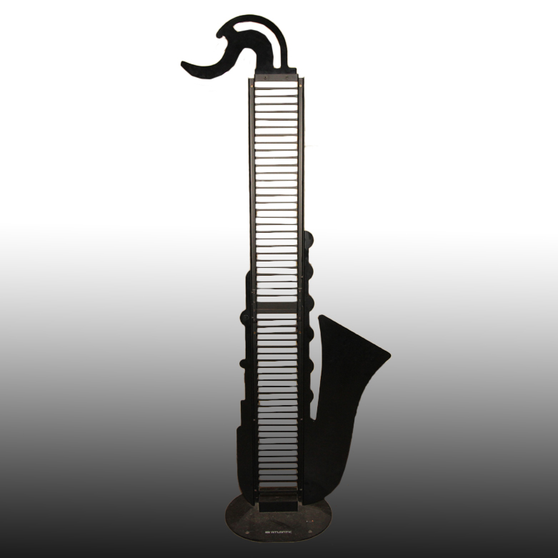 Saxophone CD/Cassette Holder