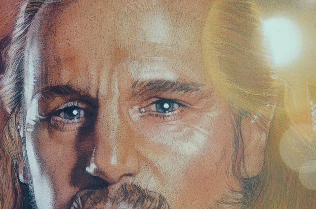 Framed Star Wars Episode I "The Phantom Menace" Promotional Movie Poster