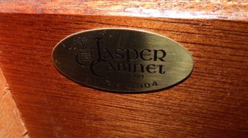 Jasper Cabinet Company Slant-Front Secretary Desk