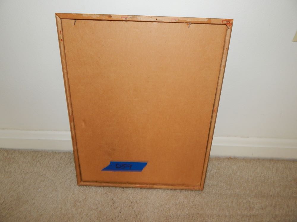 Vintage Print Depicting a Church