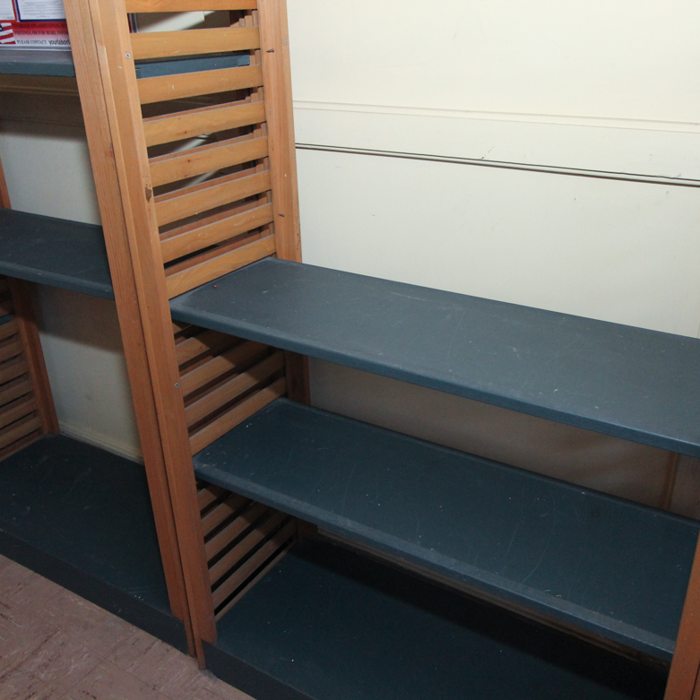 Wooden Storage Shelves