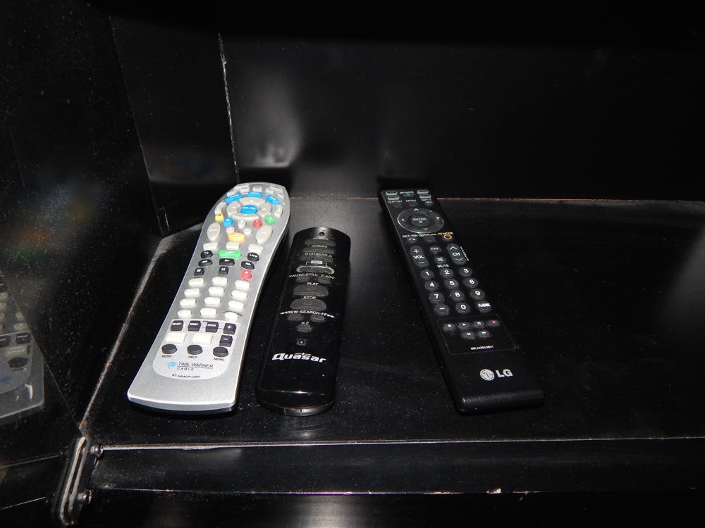 42" LG Plasma Television and Sylvania VHS/CD/DVD Player