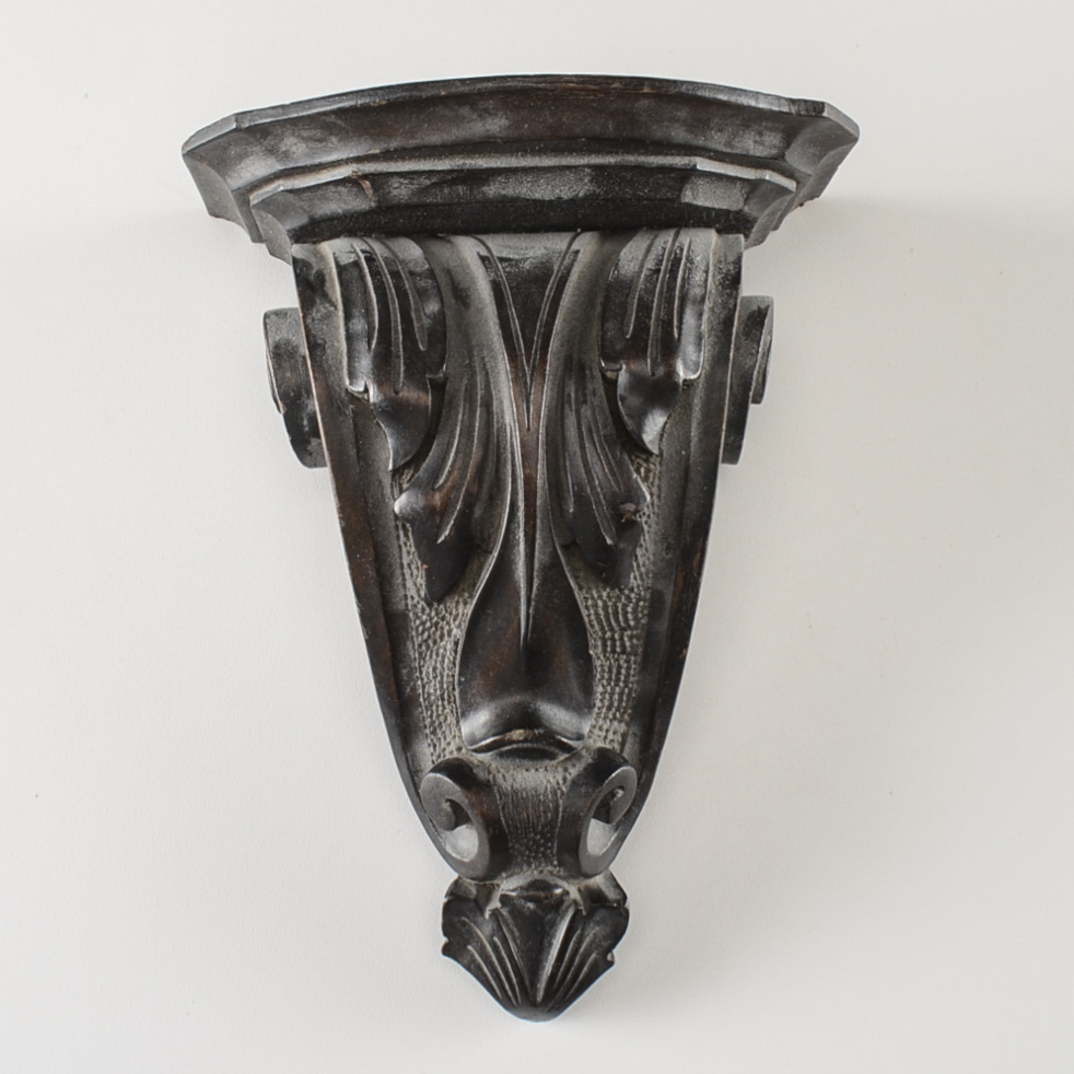 Antique Carved Wall Bracket
