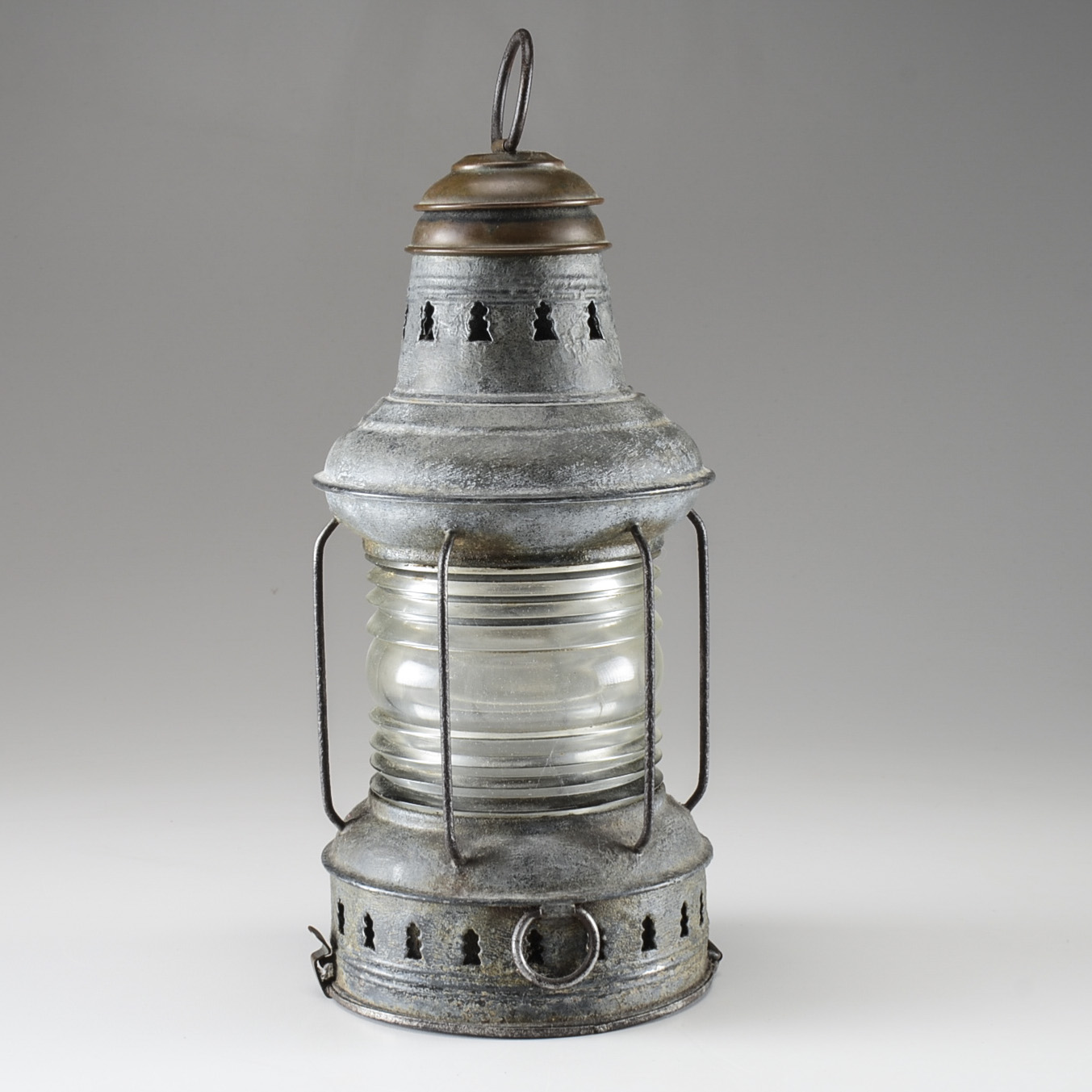 Vintage Perko Marine Navigational Clear Globe Latnern