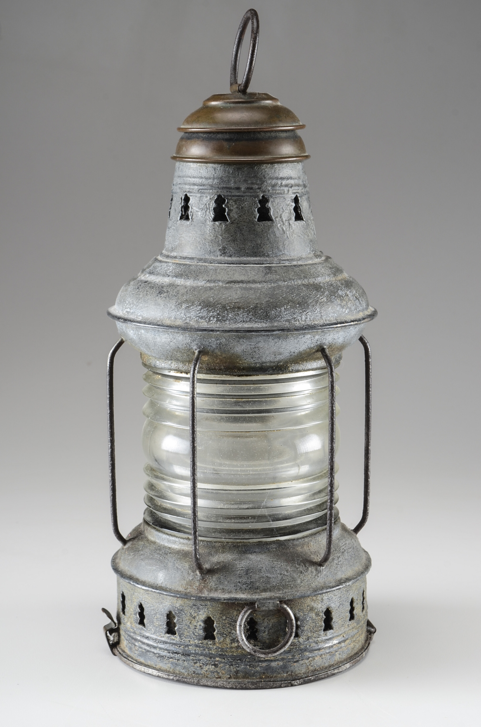 Vintage Perko Marine Navigational Clear Globe Latnern