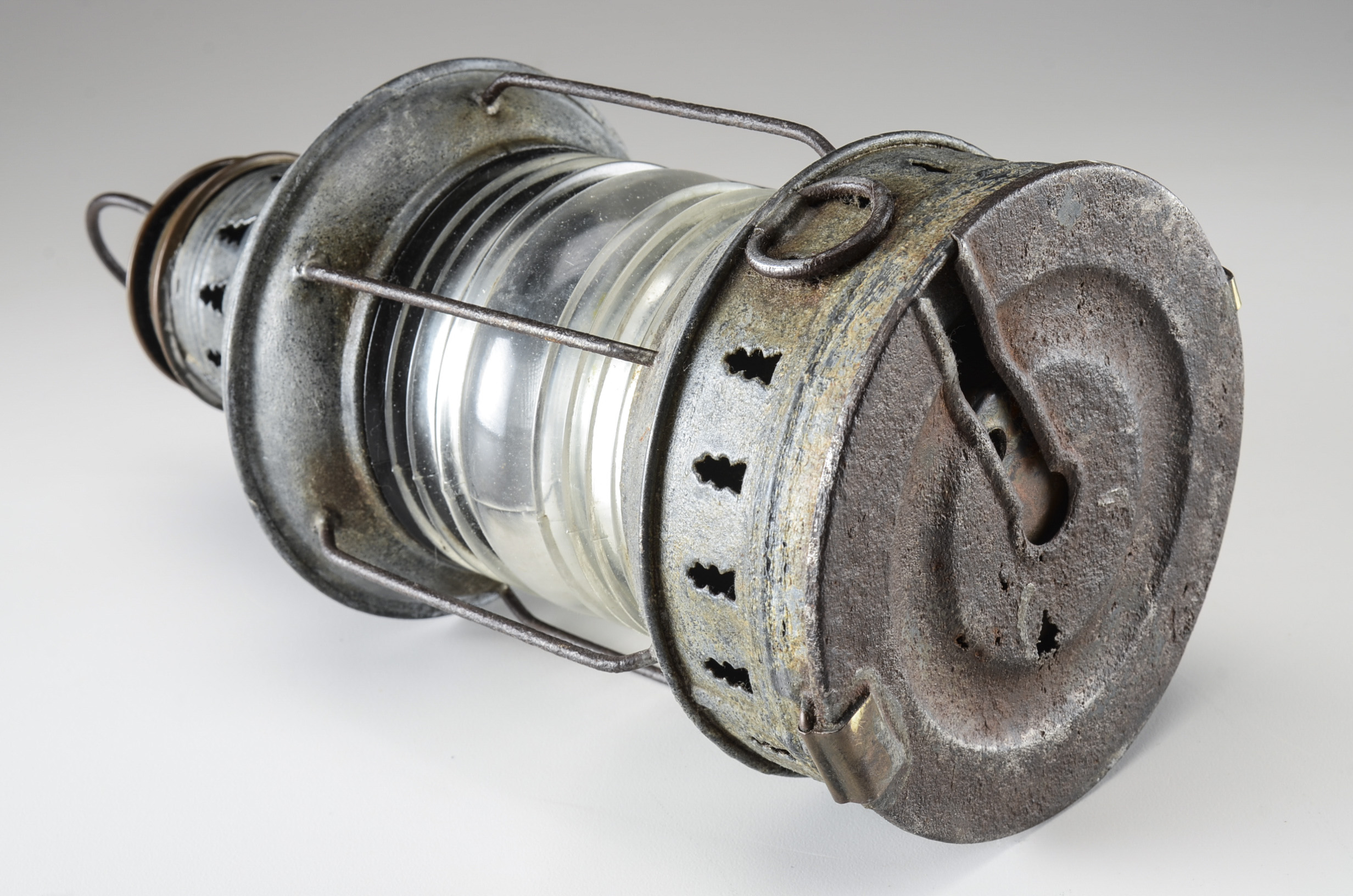 Vintage Perko Marine Navigational Clear Globe Latnern