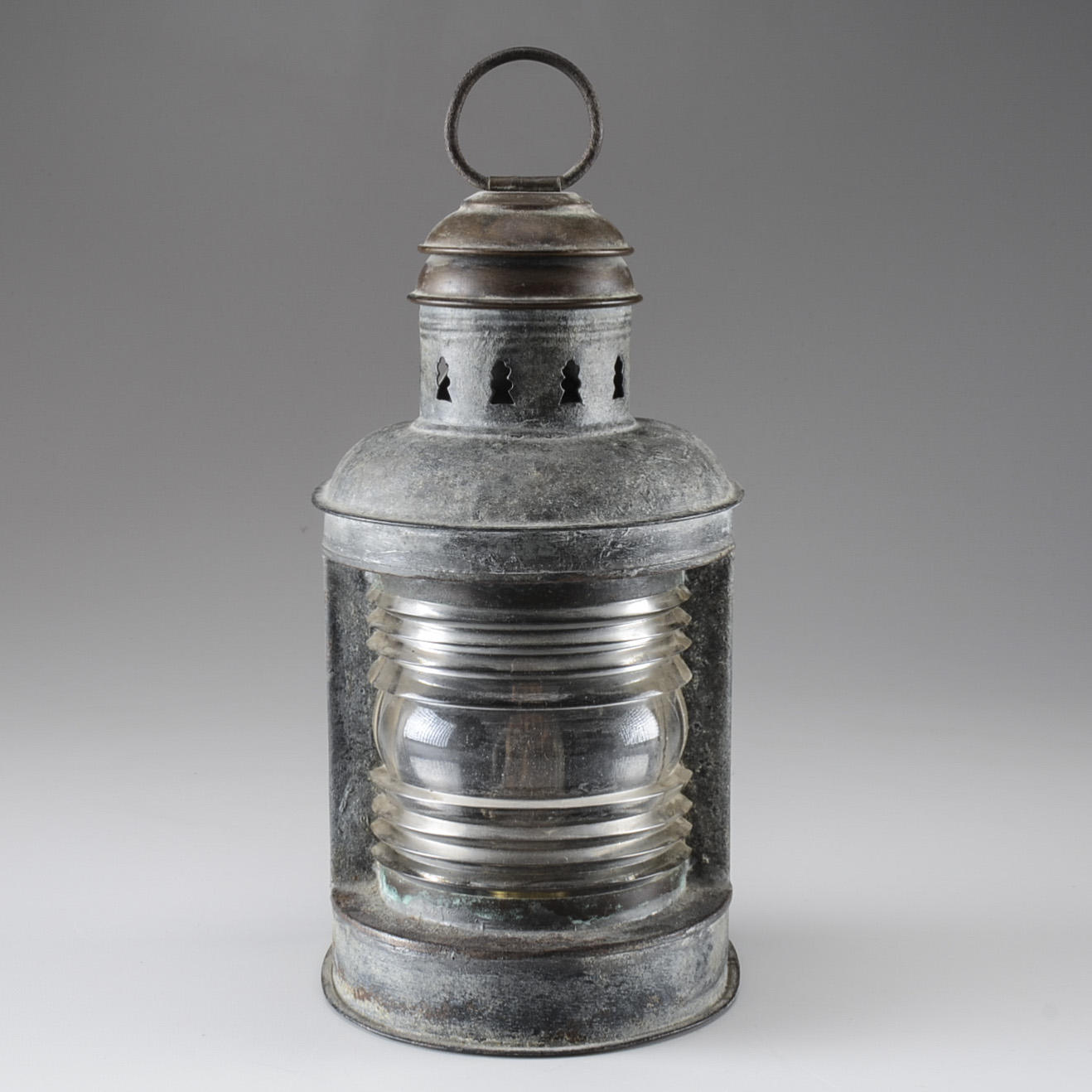 Vintage Perko Marine Navigational Oil Lantern