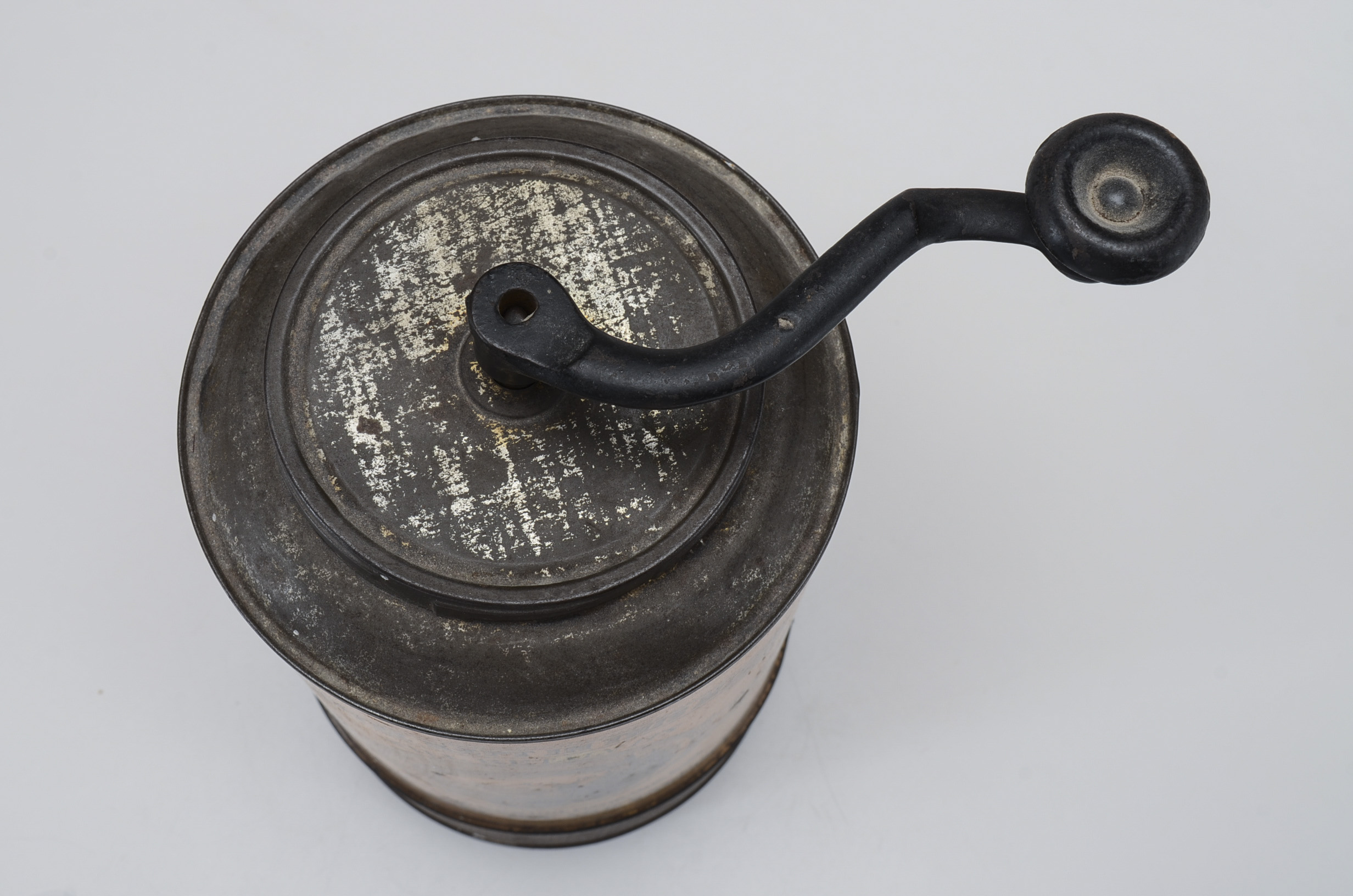 Antique Norton Bro's Coffee Mill Tin Grinder