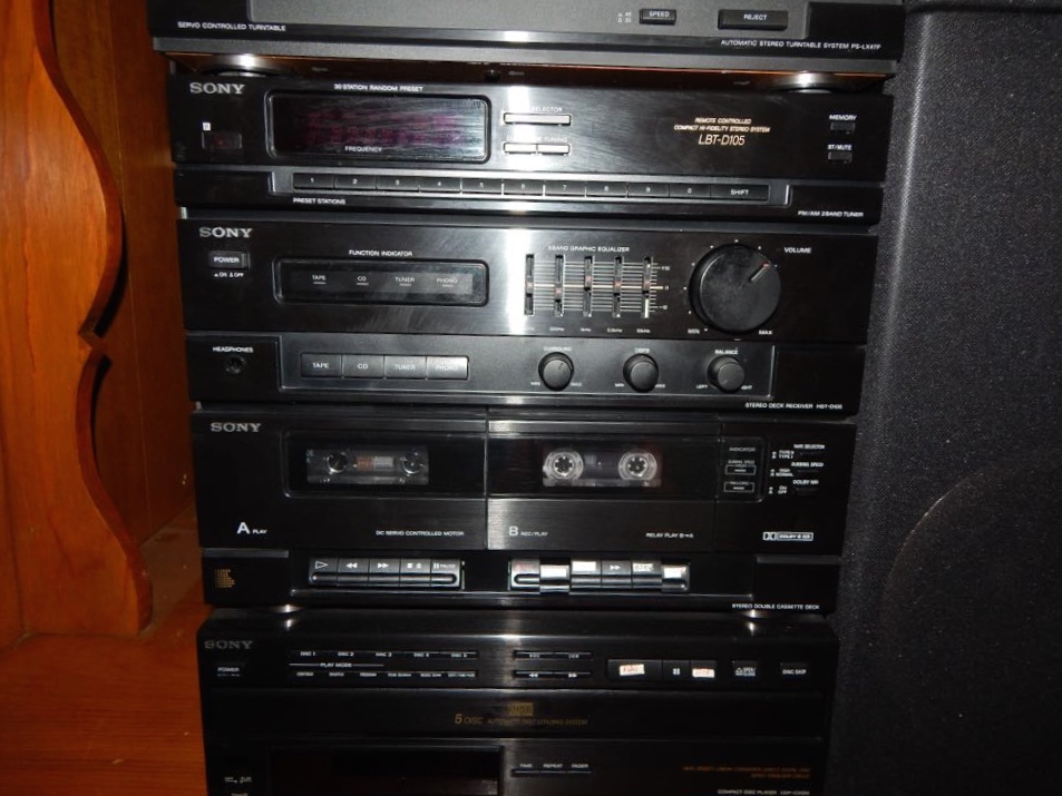 Sony Stereo Components