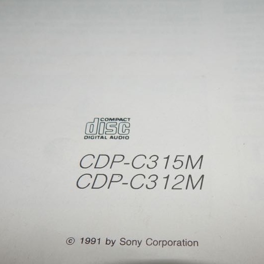 Sony Stereo Components