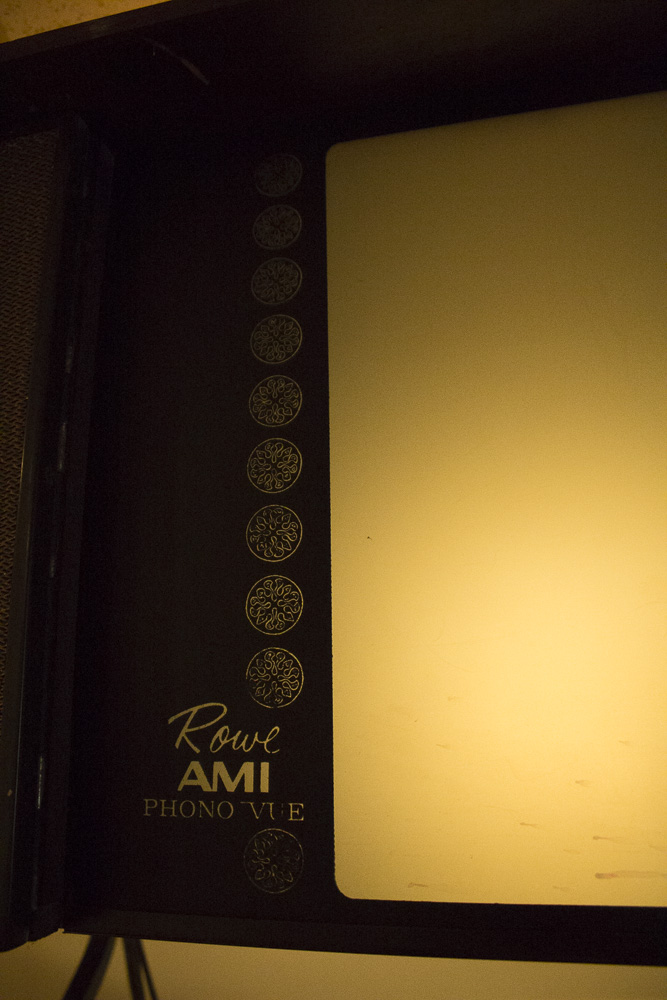 Rowe AMI Jukebox and Projector