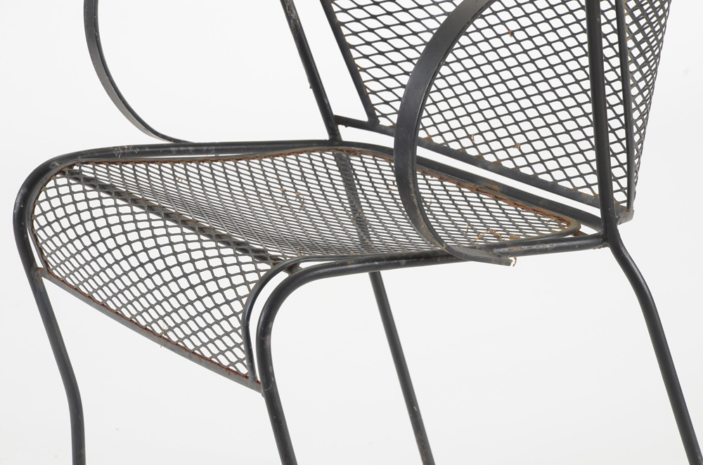 Metal Mesh Patio Chairs