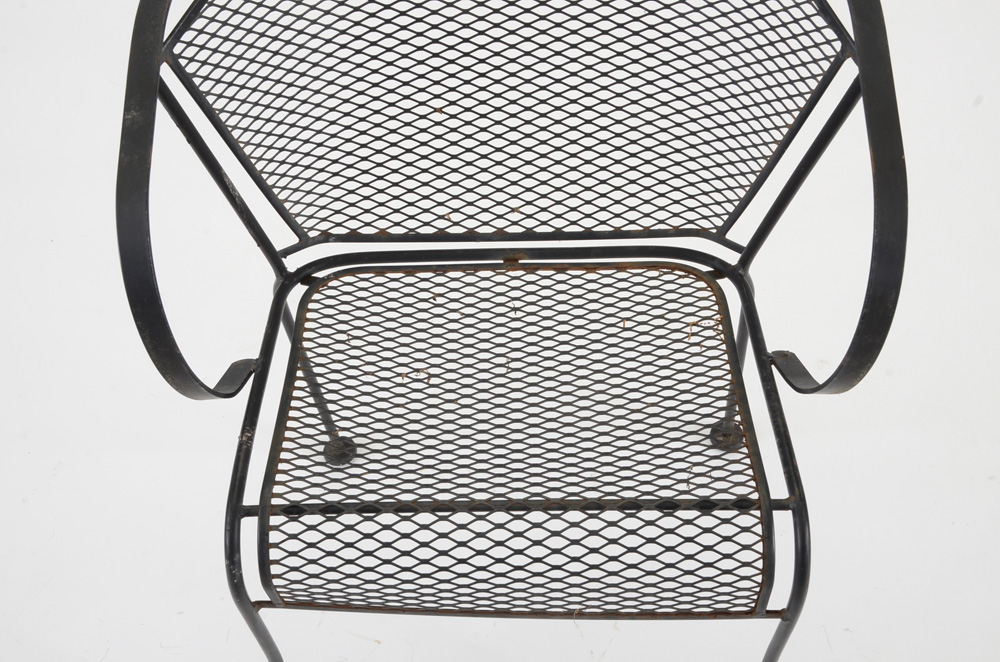 Metal Mesh Patio Chairs