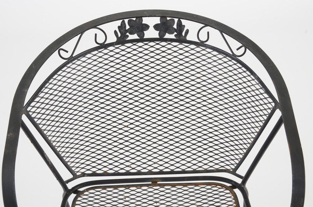 Metal Mesh Patio Chairs