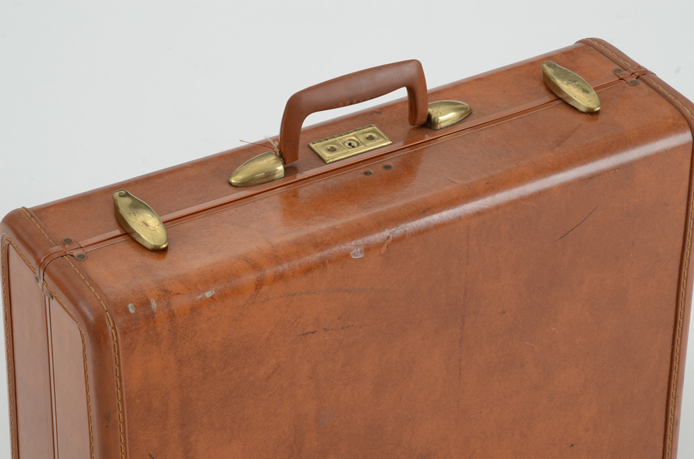 Two Vintage Samsonite Luggage Pieces