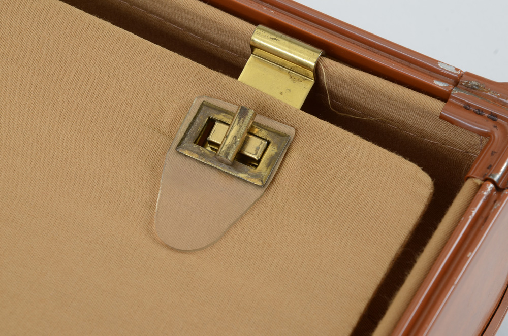 Two Vintage Samsonite Luggage Pieces