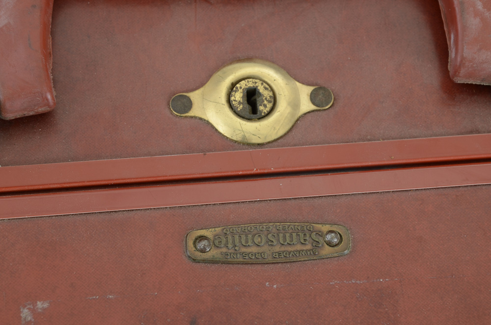 Two Vintage Samsonite Luggage Pieces